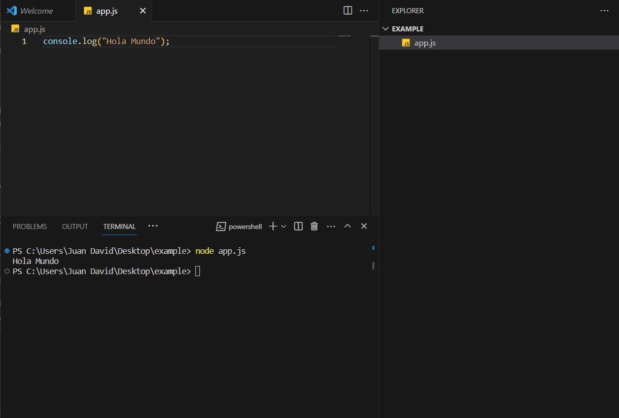 boton para crear una terminal integrada en vscode